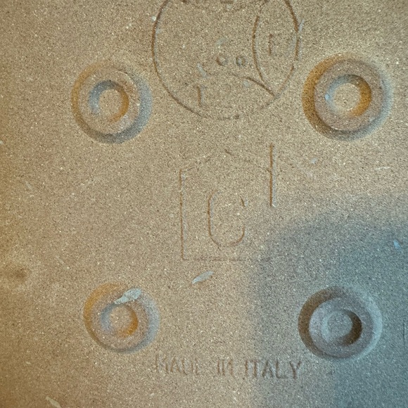 Italian Ceramic Tile Trivet with Wood Frame, Neutral Colors Wheat Browns Beige - Picture 4 of 8